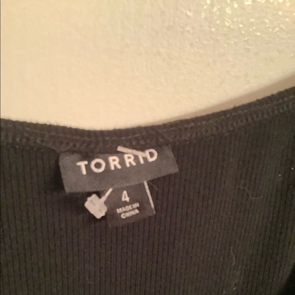 Torrid 4 Black Dress - Picture 3 of 4